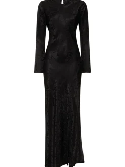 Vestito Freja in seta jacquard