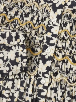 Vestito in cotone stampato