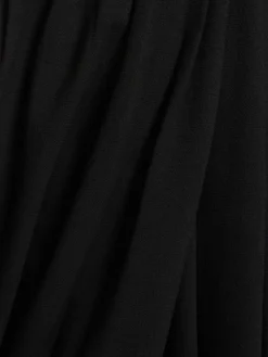 Vestito in crepe drappeggiato