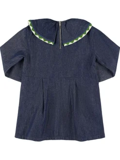 Vestito in denim di cotone