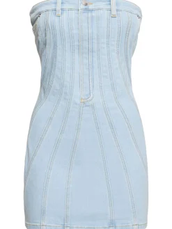 Vestito in denim stretch