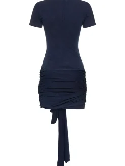 Vestito in jersey drappeggiato