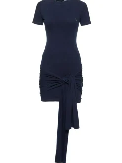 Vestito in jersey drappeggiato