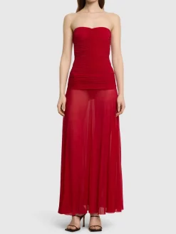Vestito in jersey drappeggiato