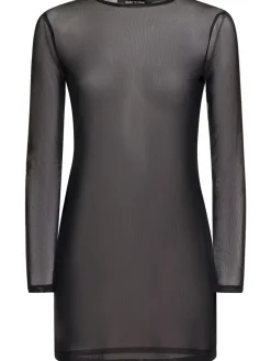 Vestito in mesh stretch