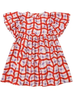 Vestito in misto cotone