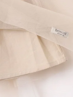 Vestito in misto lino