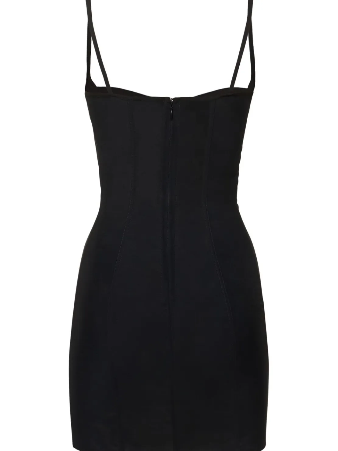 Vestito in sablé con cristalli