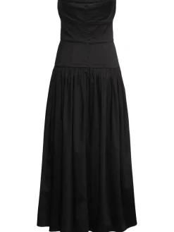 Vestito Lauryn in cotone stretch senza spalline