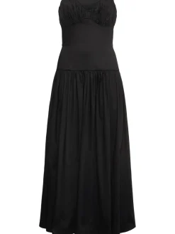 Vestito Lauryn in cotone stretch senza spalline