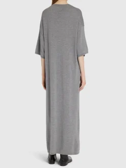 Vestito lungo Bindi in lana