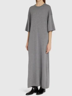 Vestito lungo Bindi in lana