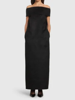 Vestito lungo Claudine in cashmere