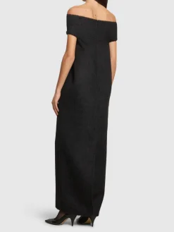 Vestito lungo Claudine in cashmere