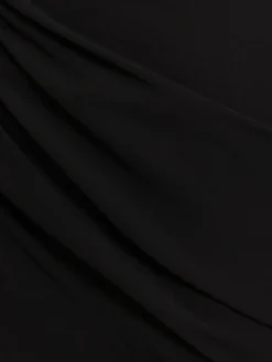 Vestito lungo in crepe