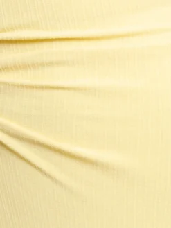 Vestito lungo in viscosa stretch senza spalline