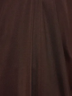 Vestito lungo Kaori in viscosa lucida