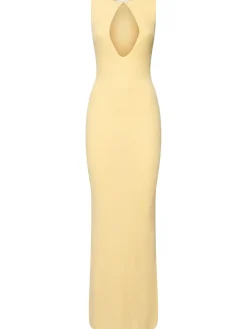 Vestito lungo LVR Exclusive in cashmere e seta
