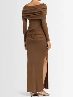 Vestito lungo LVR Exclusive in viscosa e seta
