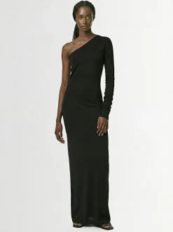 Vestito lungo monospalla Ziggy