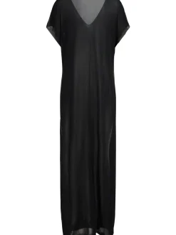 Vestito lungo Mysia in maglia di misto viscosa