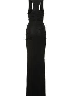 Vestito lungo Vivenda drappeggiato con cutout