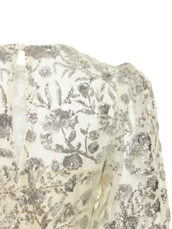 Vestito midi con paillettes