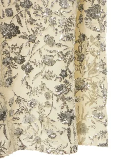 Vestito midi con paillettes
