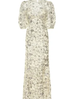 Vestito midi con paillettes