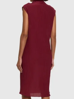 Vestito midi Eve in seta e cotone