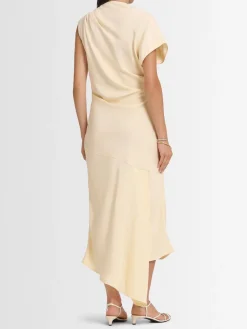 Vestito midi Hallie in viscosa