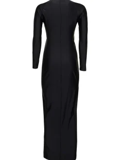 Vestito midi in jersey Rashguard
