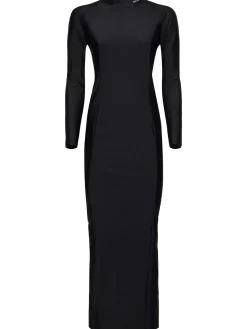 Vestito midi in jersey Rashguard