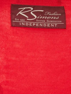 Vestito midi in maglia di lana