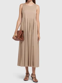 Vestito midi Moira in popeline