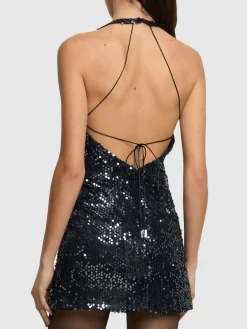 Vestito mini Alba con paillettes