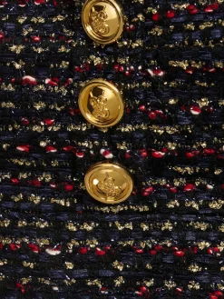 Vestito mini in bouclé