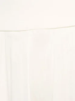 Vestito senza spalline Aire in raso e organza