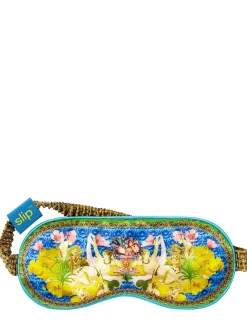 Virgo printed silk sleep mask