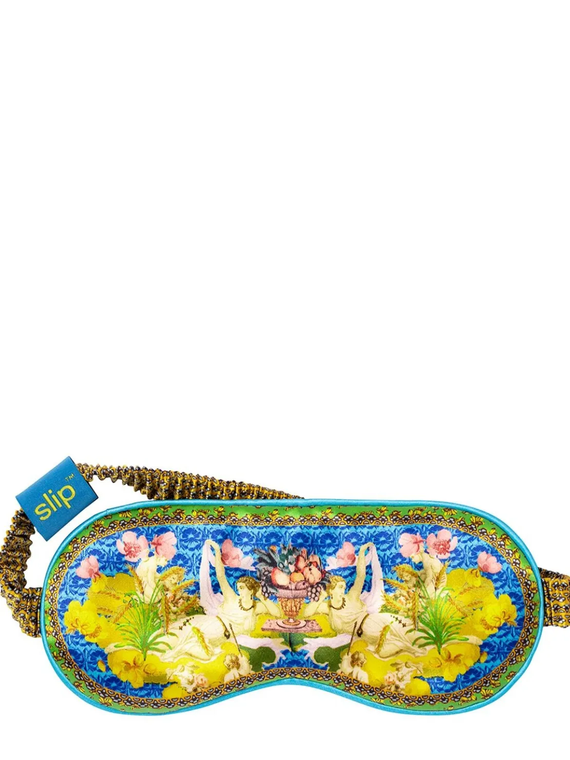 Virgo printed silk sleep mask