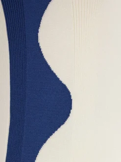 Viscose blend midi dress