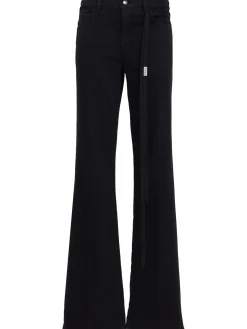 Vive 5-pocket straight cotton pants