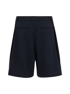 Wool blend Bermuda shorts