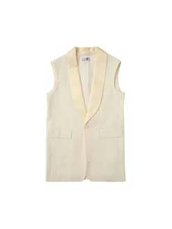 Wool blend vest