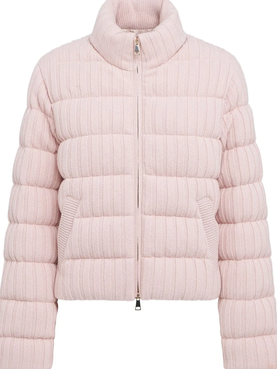 Wool & cashmere down cardigan jacket