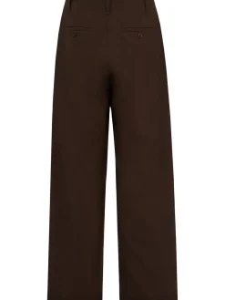 Wool wide pants